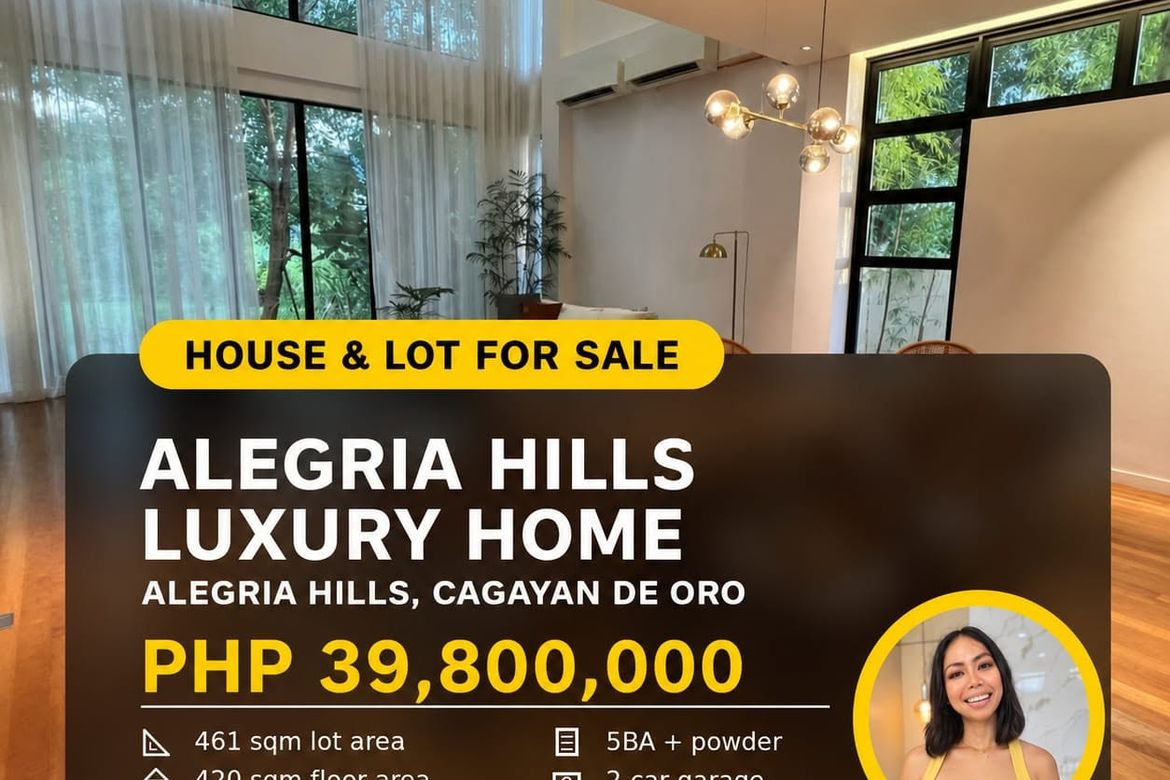 5 Bedroom House for Sale in Macasandig, Cagayan de Oro, Misamis Oriental