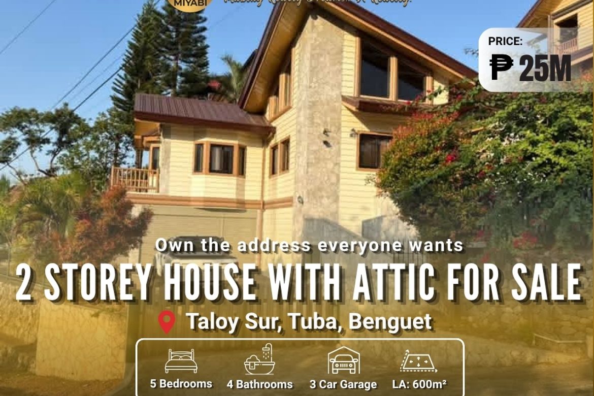 5 Bedroom House for Sale in Poblacion, Tuba, Benguet