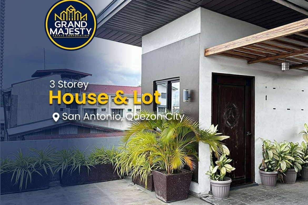 5 Bedroom House for Sale in San Antonio, Quezon City, Metro Manila near LRT-1 Roosevelt