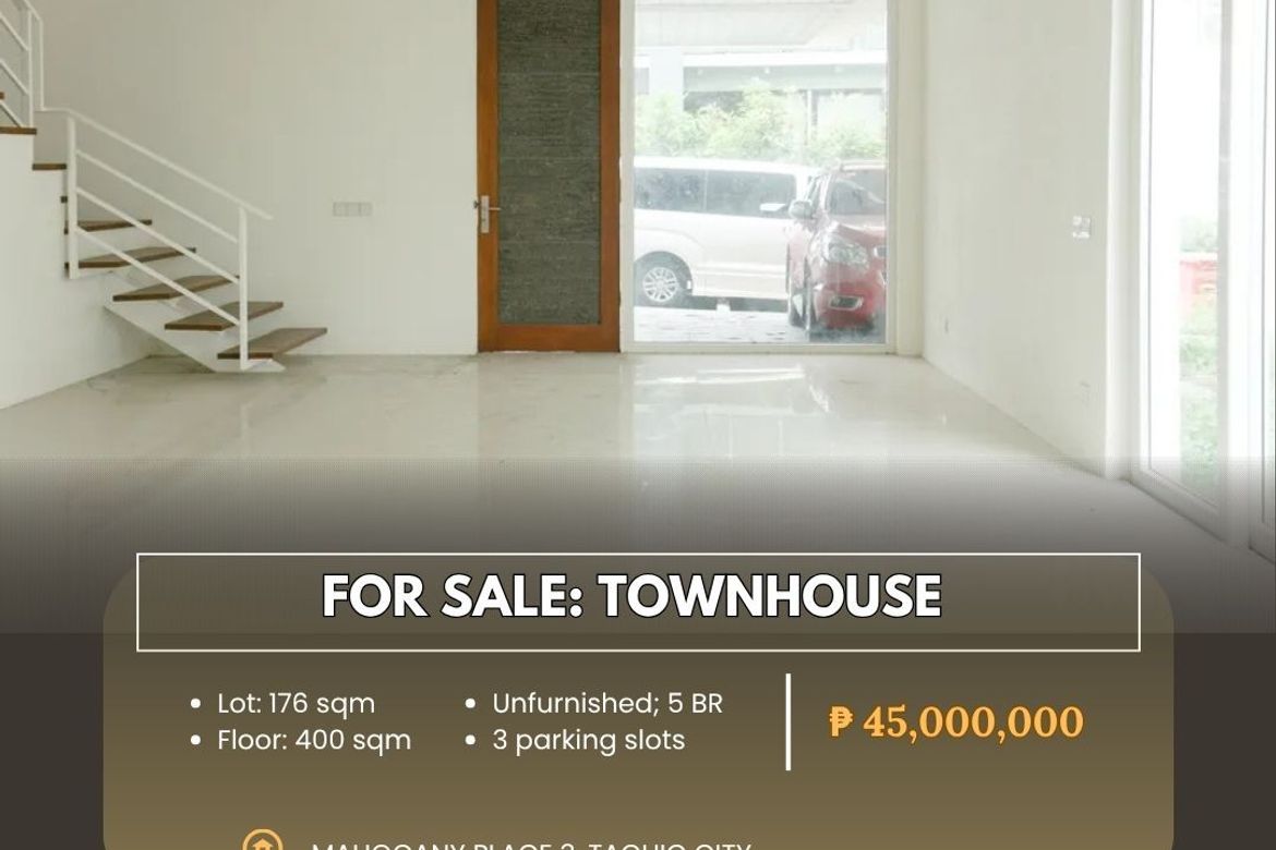 5 Bedroom Townhouse for Sale in Bambang, Taguig, Metro Manila