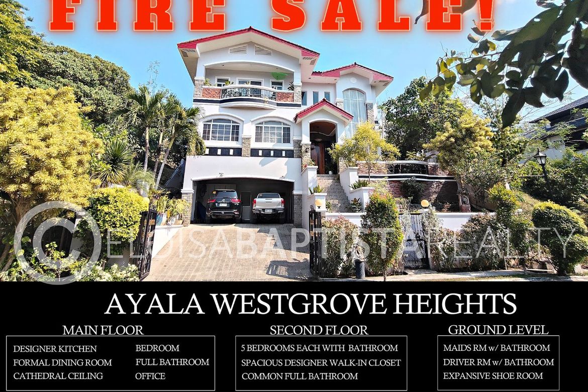 6 Bedroom House for Sale in Ayala Westgrove Heights, Inchican, Silang, Cavite