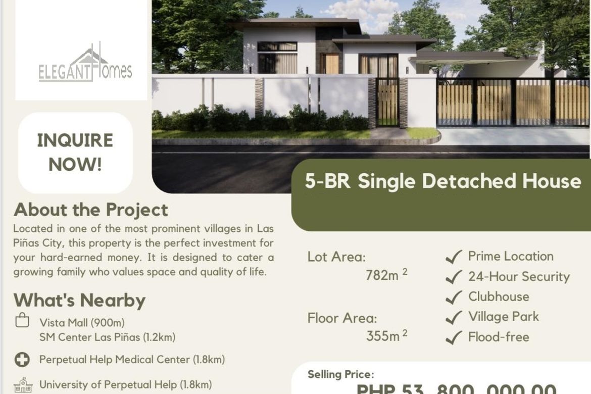 6 Bedroom House for Sale in Talon Dos, Las Piñas, Metro Manila