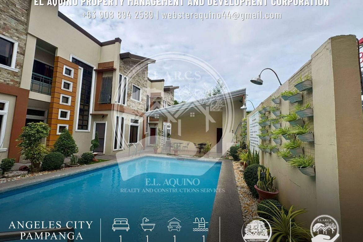70 Bedroom Apartment for Rent in Malabanias, Angeles, Pampanga