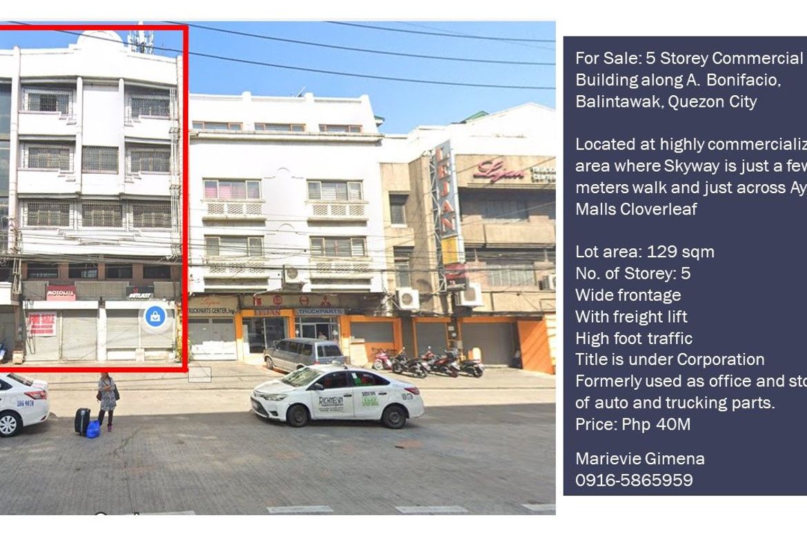 Commercial for Sale in Balingasa, Quezon City, Metro Manila near LRT-1 Balintawak – photo 2