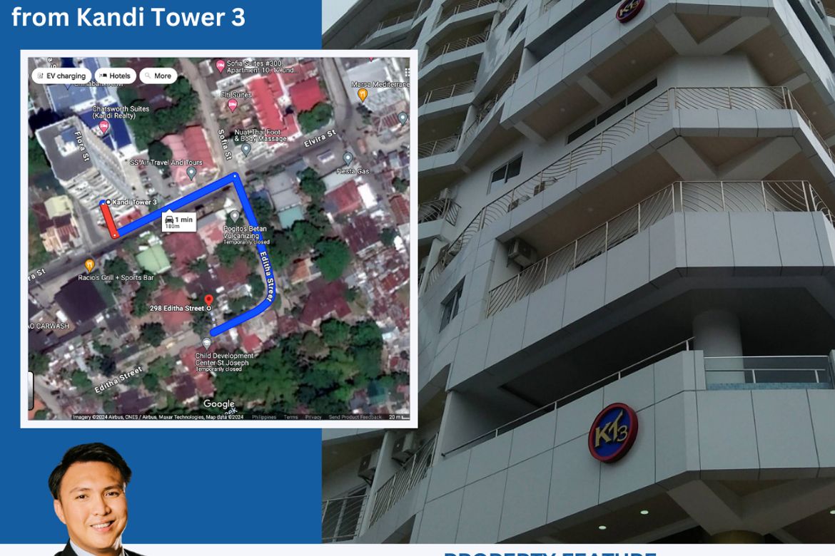 Commercial for Sale in Kandi Towers, Malabanias, Angeles, Pampanga