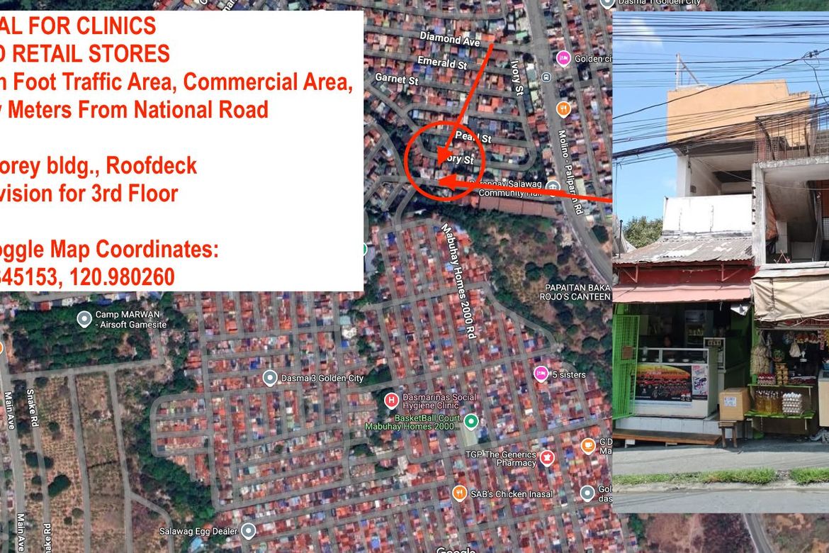Commercial for Sale in Salawag, Dasmariñas, Cavite