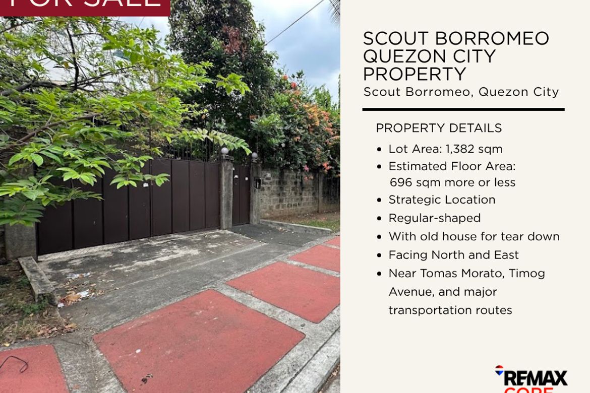 Commercial for Sale in South Triangle, Quezon City, Metro Manila near MRT-3 Quezon Avenue
