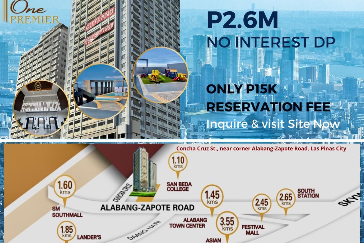 Condo for Sale in Almanza Uno, Las Piñas, Metro Manila