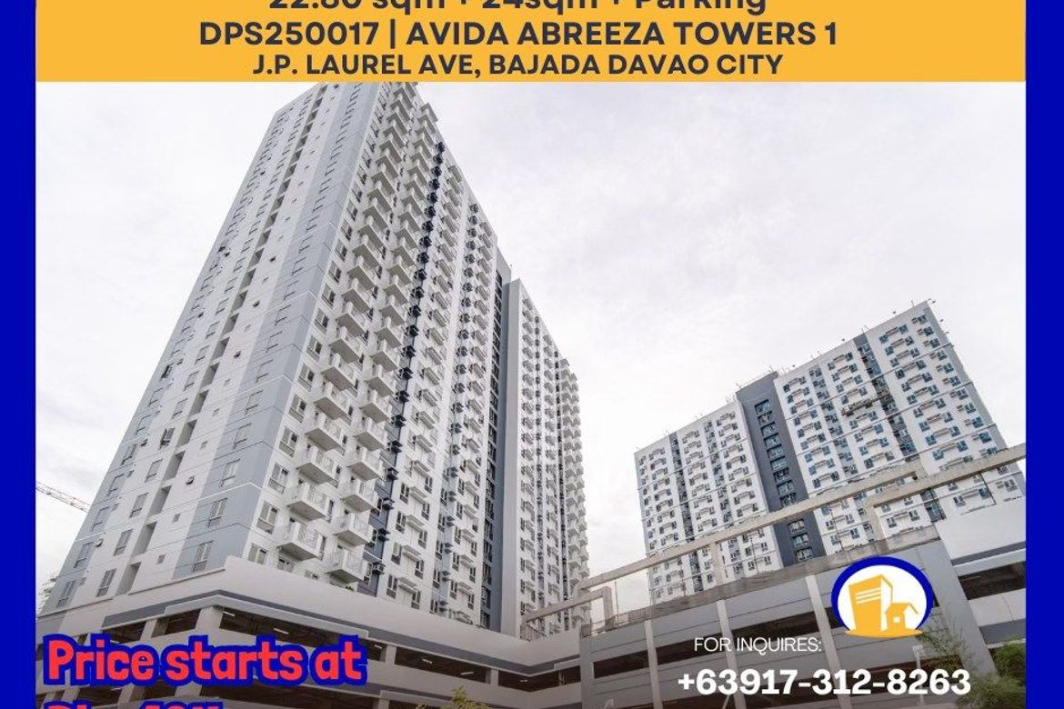 Condo for Sale in Barangay 19-B, Davao City, Davao del Sur