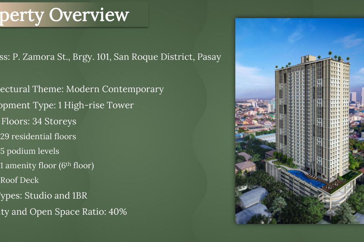Condo for Sale in Barangay 97, Pasay, Metro Manila near MRT-3 Taft Avenue – photo 2