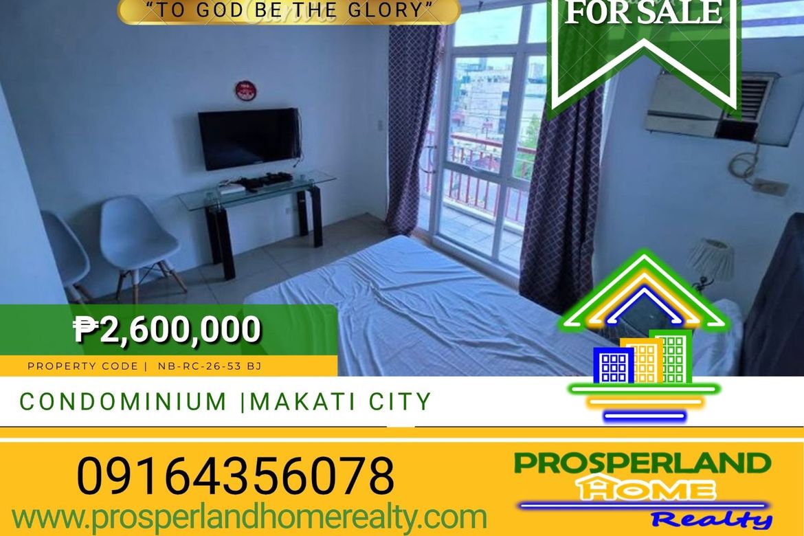 Condo for Sale in Bel-Air, Makati, Metro Manila