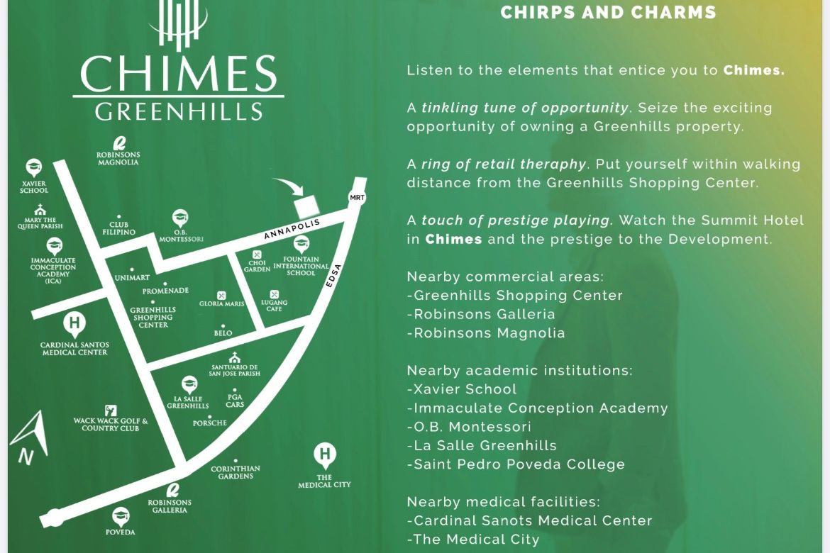 Condo for Sale in Greenhills, San Juan, Metro Manila near MRT-3 Santolan – photo 2