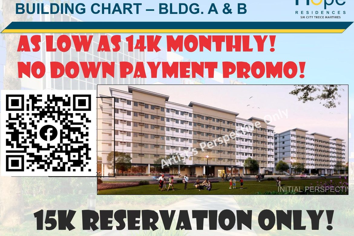 Condo for Sale in Hope Residences, San Agustin, Trece Martires, Cavite
