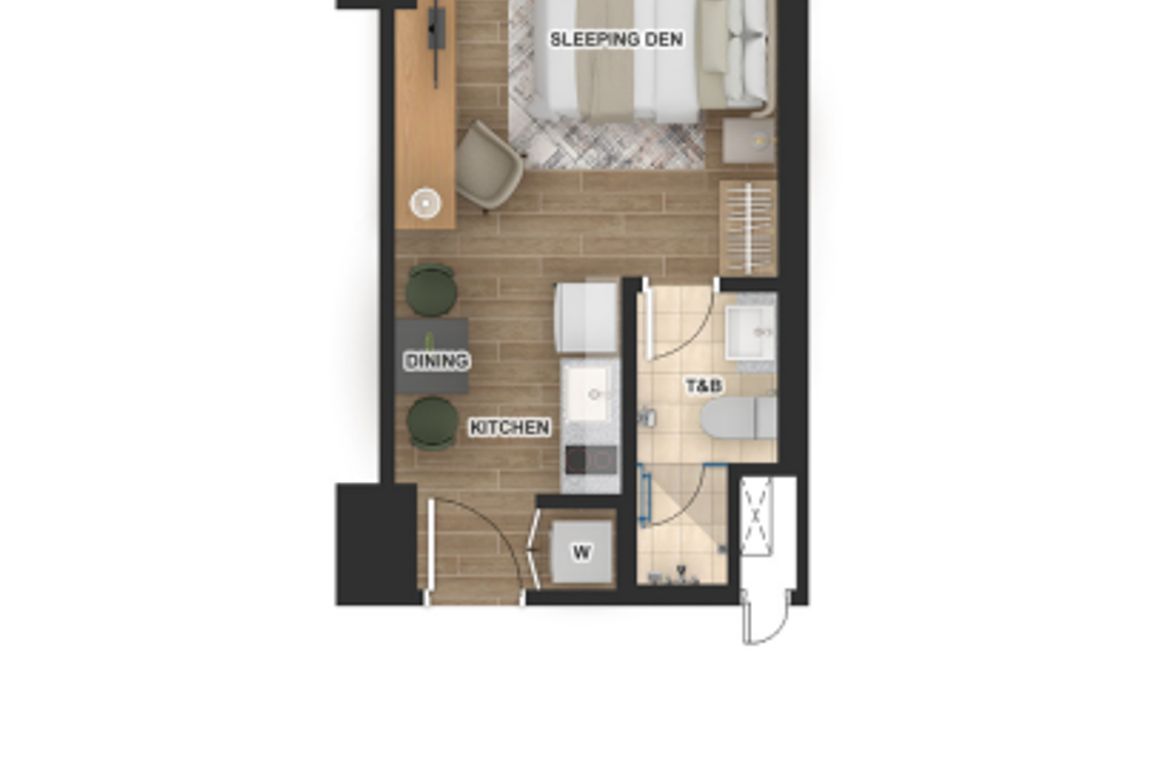 Condo for Sale in Kemdeng, San Vicente, Palawan