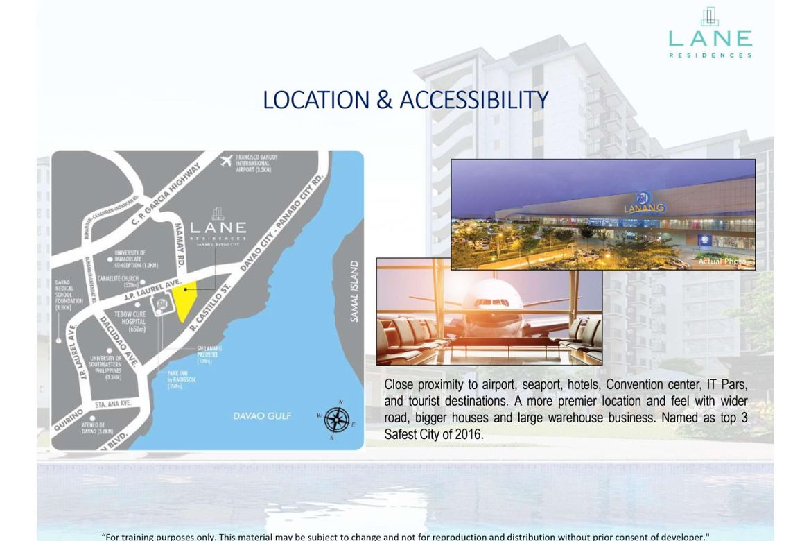 Condo for Sale in Lane Residences, San Antonio, Davao City, Davao del Sur – photo 3