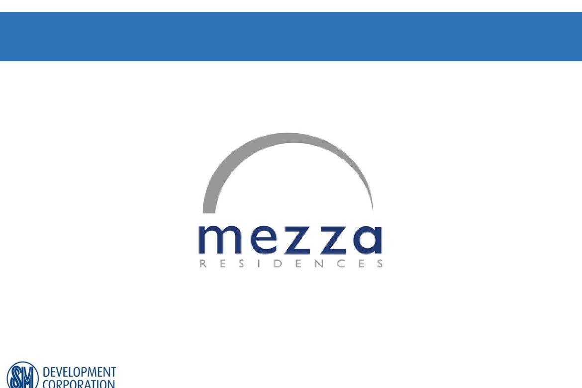 Condo for Sale in Mezza Residences, Doña Imelda, Quezon City, Metro Manila near LRT-2 V. Mapa