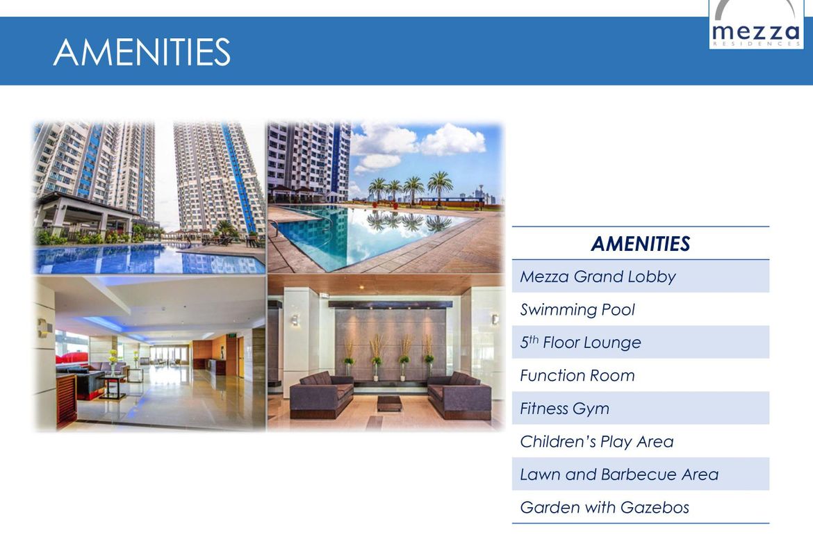 Condo for Sale in Mezza Residences, Doña Imelda, Quezon City, Metro Manila near LRT-2 V. Mapa – photo 8
