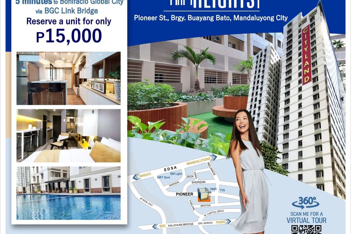 Condo for Sale in Pioneer Heights 1, Highway Hills, Mandaluyong, Metro Manila near MRT-3 Boni – photo 8