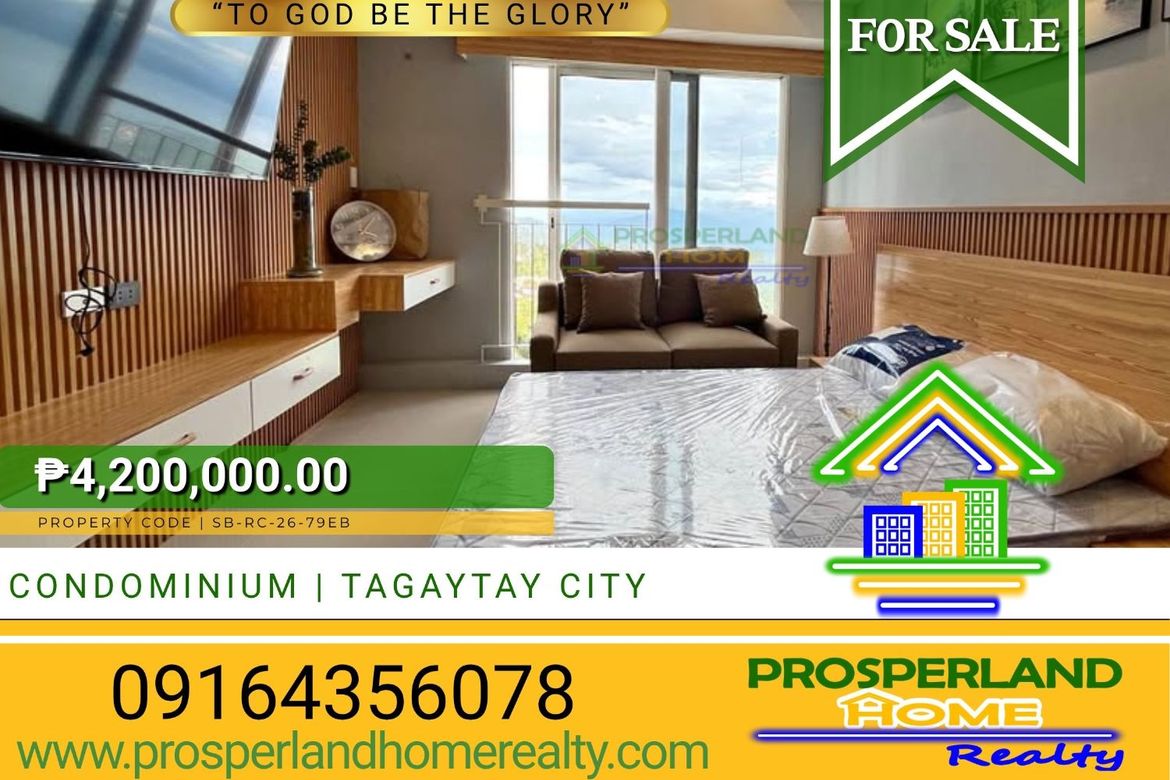 Condo for Sale in San Jose, Tagaytay, Cavite