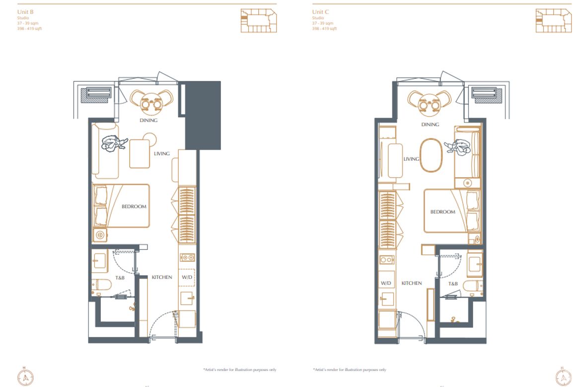 Condo for Sale in Shang Summit, South Triangle, Quezon City, Metro Manila near MRT-3 Kamuning – photo 8