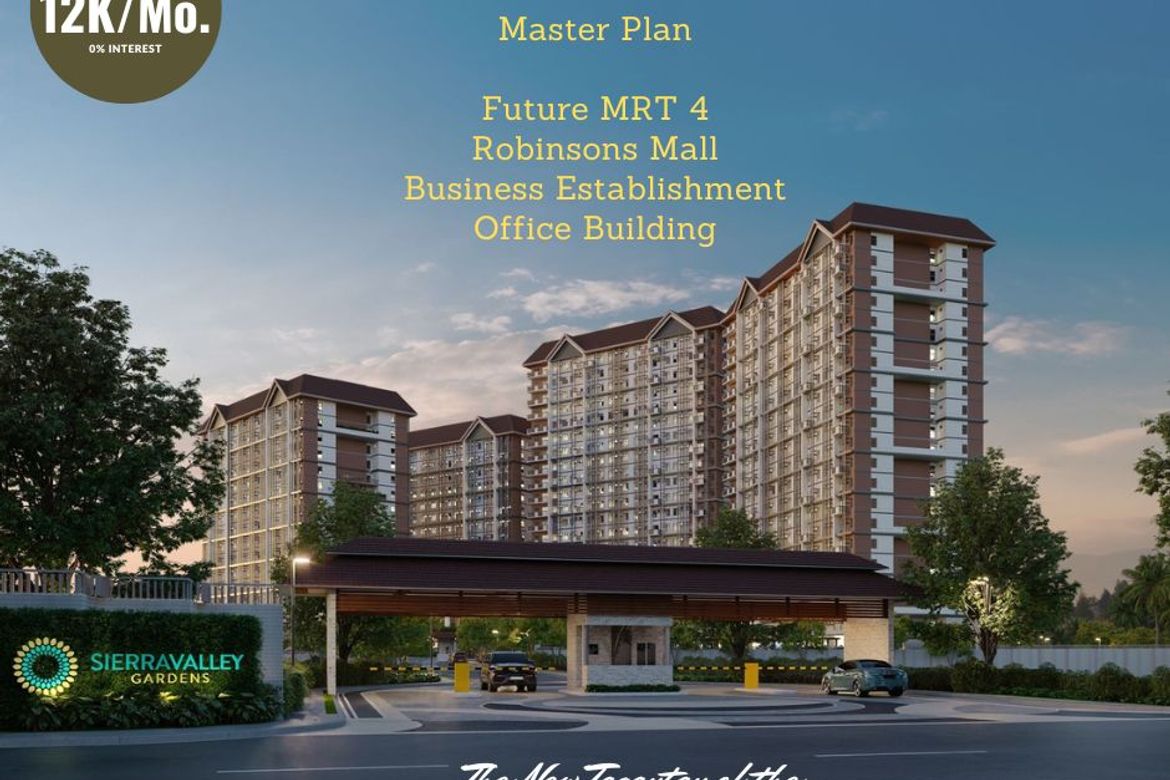 Condo for Sale in Sierra Valley Gardens, San Juan, Cainta, Rizal