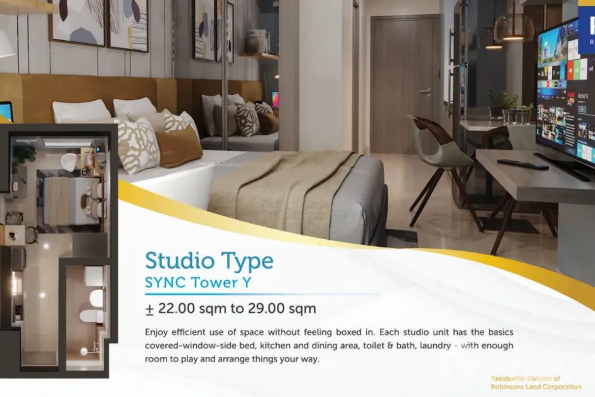 Condo for Sale in SYNC, Bagong Ilog, Pasig, Metro Manila – photo 3