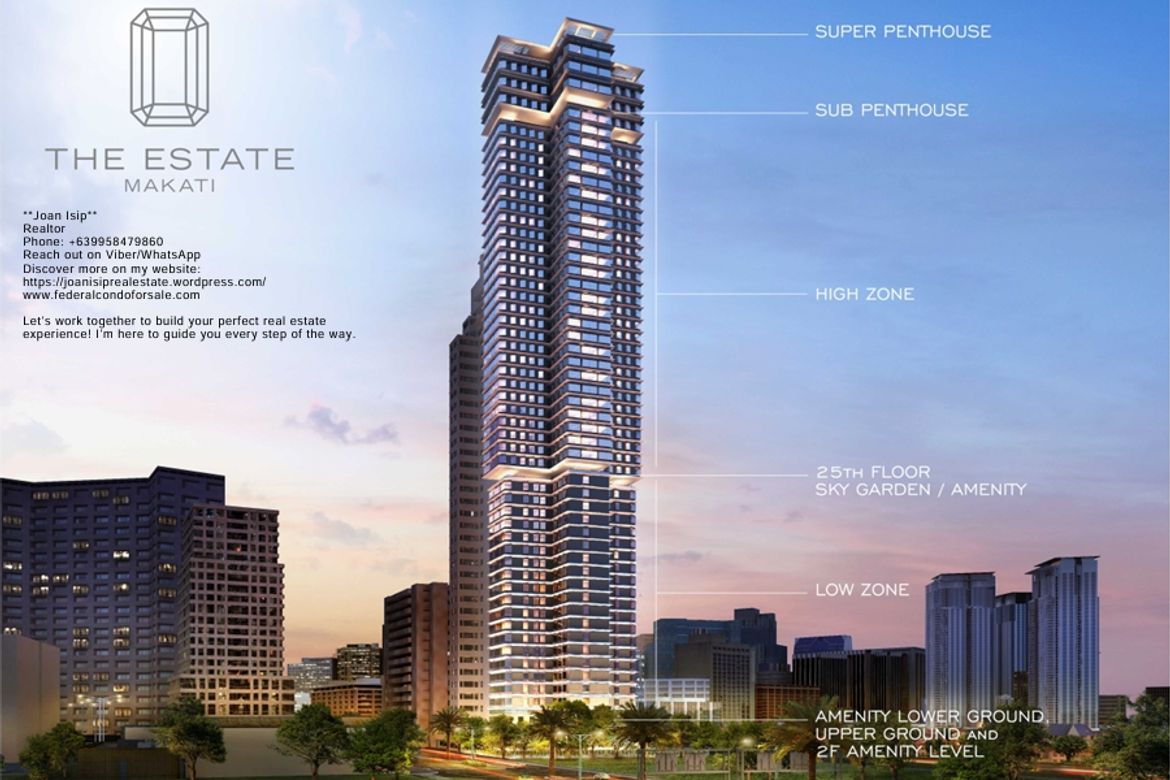 Condo for Sale in The Estate Makati, Urdaneta, Makati City near MRT-3 Ayala – photo 4