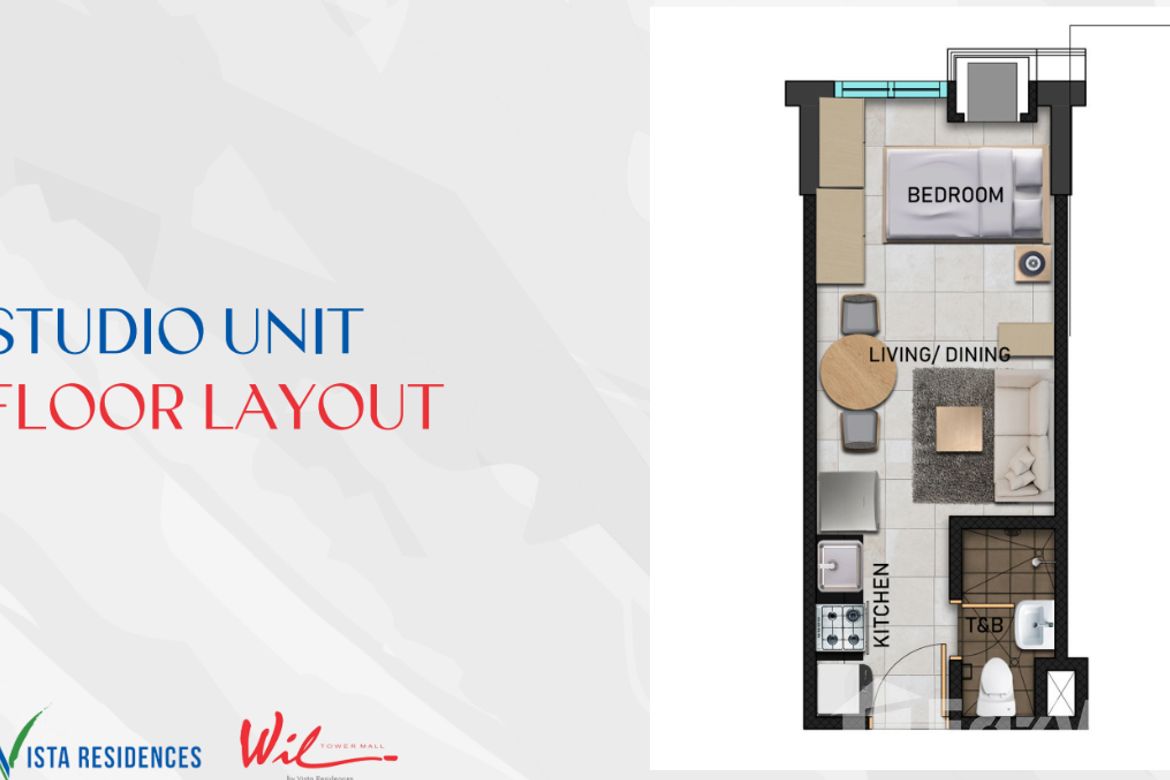 Condo for Sale in Wil Tower, South Triangle, Quezon City, Metro Manila near MRT-3 Quezon Avenue – photo 2