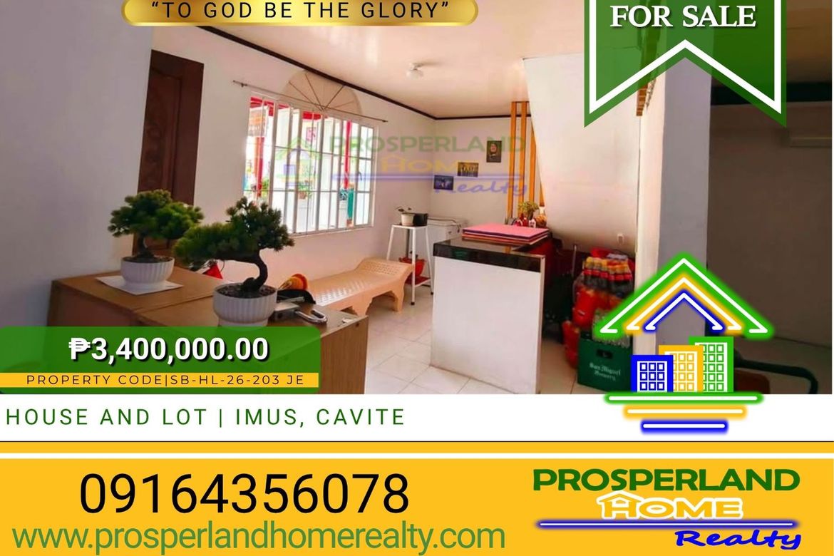House for Sale in Poblacion I-A, Imus, Cavite