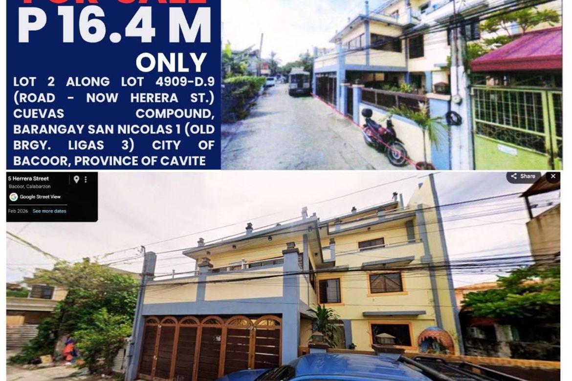 House for Sale in San Nicolas I, Bacoor, Cavite