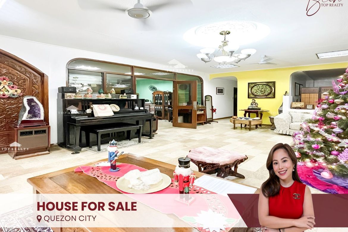 House for Sale in West Kamias, Quezon City, Metro Manila near LRT-2 Araneta Center-Cubao