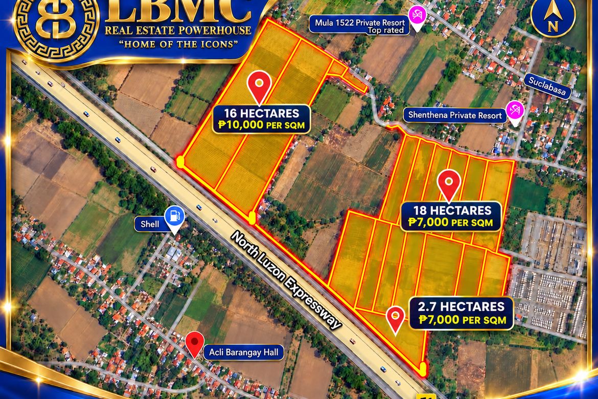 Land for Sale in Acli, Mexico, Pampanga