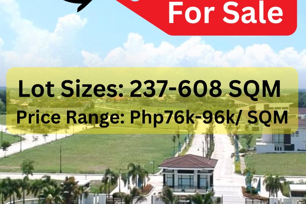 Land for Sale in Alabang West Village, Almanza Dos, Las Piñas, Metro Manila