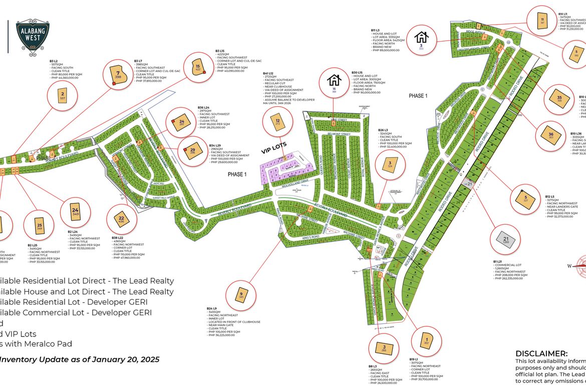 Land for Sale in Alabang West Village, Almanza Dos, Las Piñas, Metro Manila – photo 8