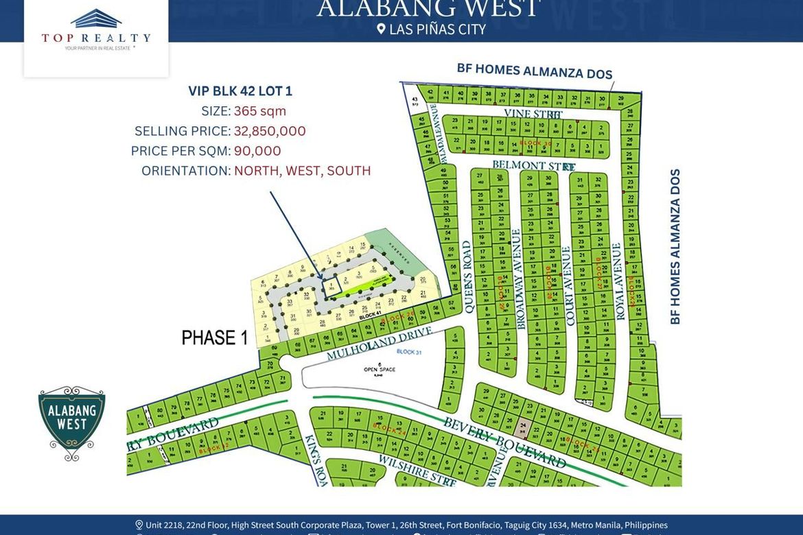 Land for Sale in Almanza Dos, Las Piñas, Metro Manila – photo 8