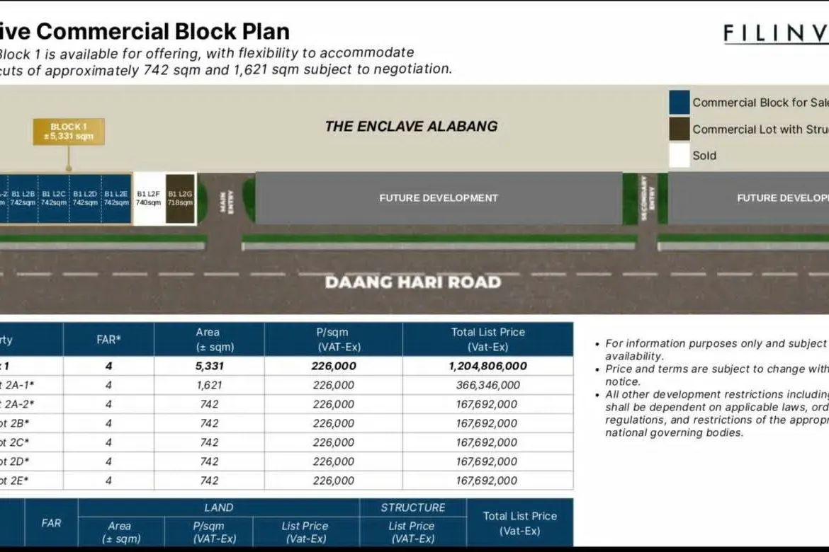 Land for Sale in Almanza Uno, Las Piñas, Metro Manila – photo 2