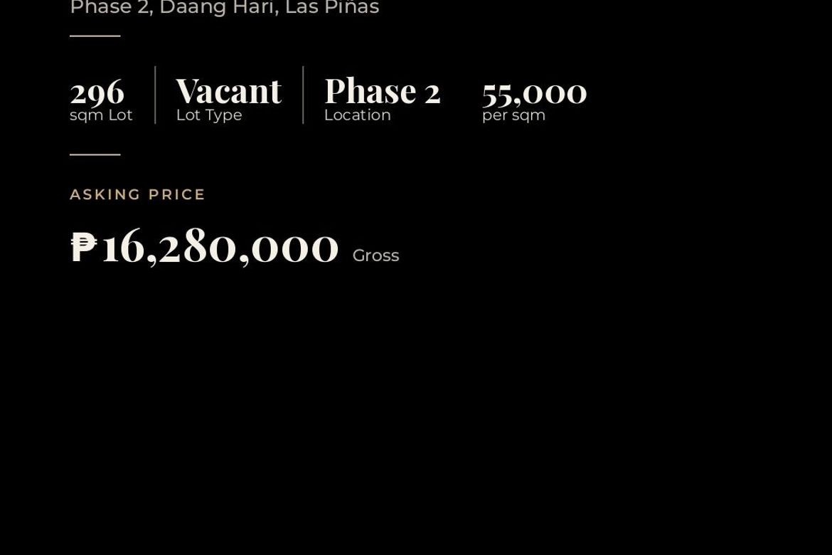 Land for Sale in Amore at Portofino, Tunasan, Muntinlupa, Metro Manila – photo 5