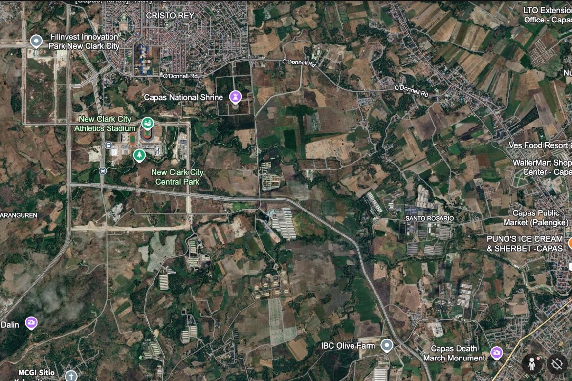 Land for Sale in Aranguren, Capas, Tarlac