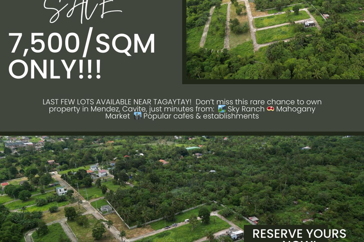 Land for Sale in Asis III, Mendez, Cavite