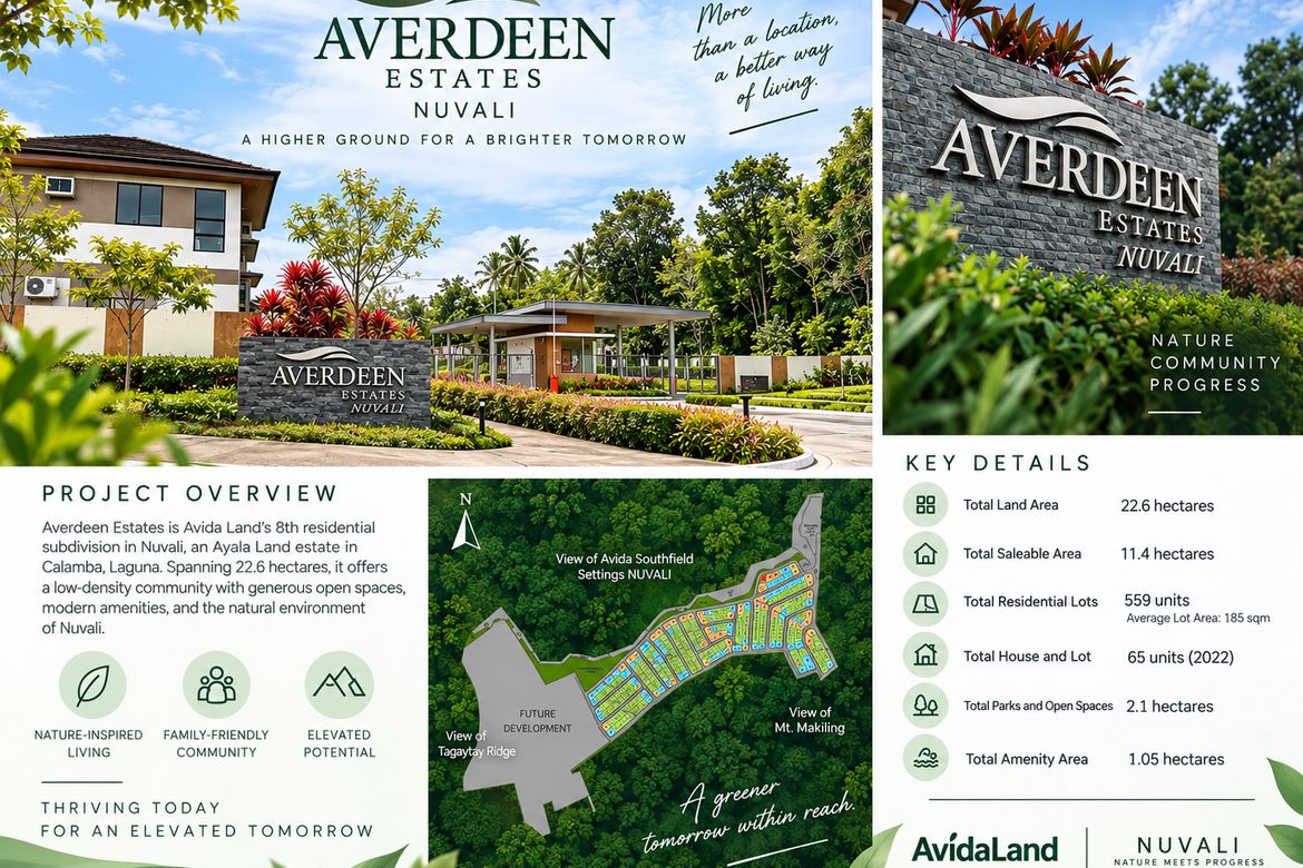 Land for Sale in Averdeen Estates NUVALI, Laguerta, Calamba, Laguna – photo 5