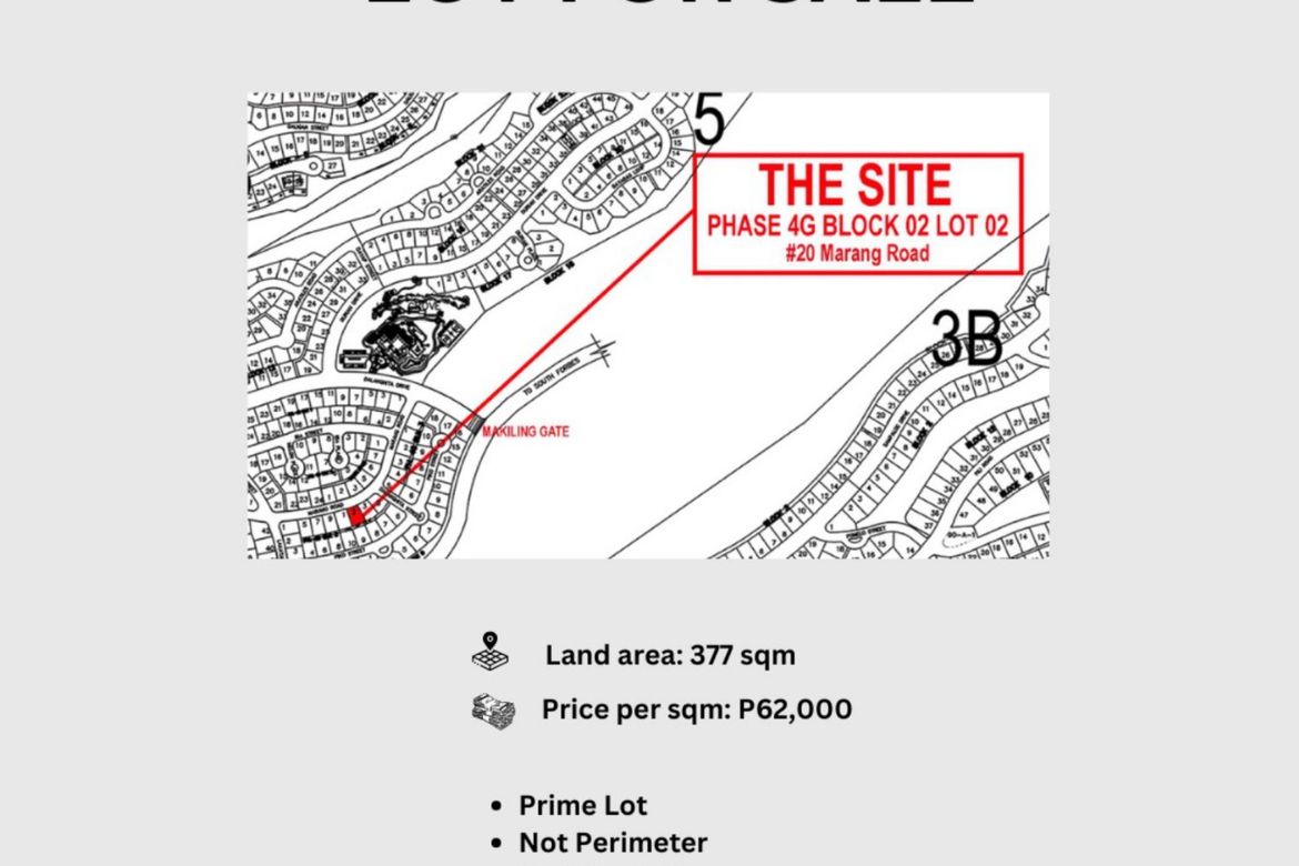 Land for Sale in Ayala Westgrove Heights, Inchican, Silang, Cavite – photo 2