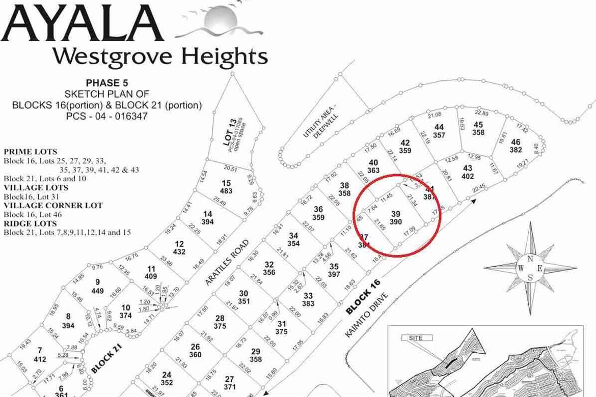 Land for Sale in Ayala Westgrove Heights, Inchican, Silang, Cavite – photo 2