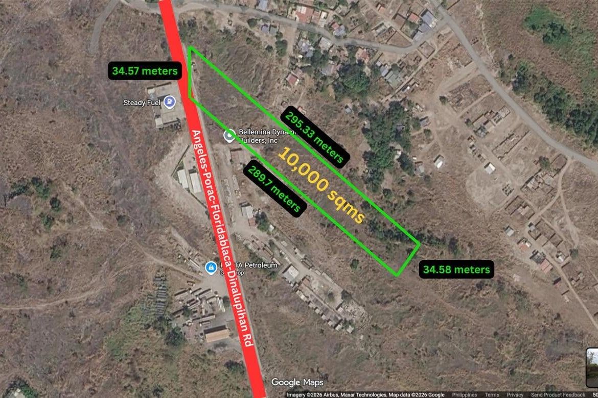 Land for Sale in Babo Sacan, Porac, Pampanga