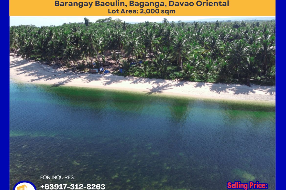 Land for Sale in Baculin, Baganga, Davao Oriental