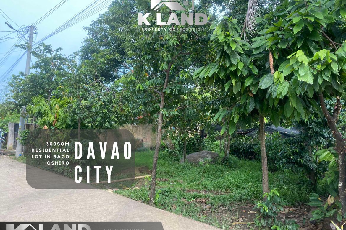 Land for Sale in Bago Oshiro, Davao City, Davao del Sur