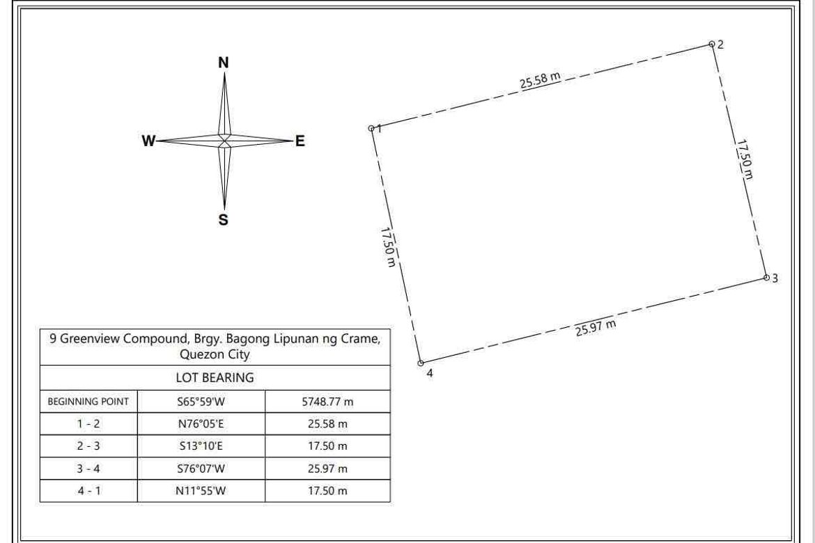 Land for Sale in Bagong Lipunan Ng Crame, Quezon City, Metro Manila near MRT-3 Santolan – photo 3