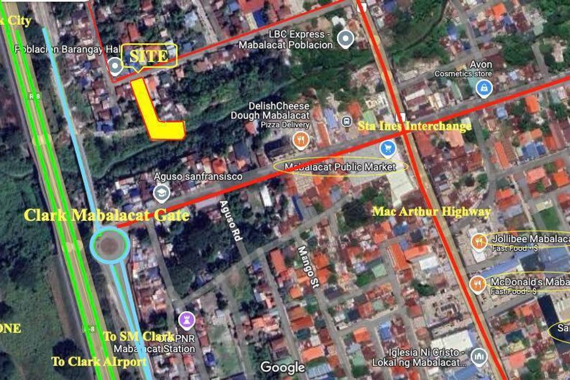 Land for Sale in Balibago, Angeles, Pampanga