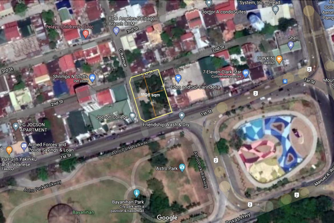 Land for Sale in Balibago, Angeles, Pampanga