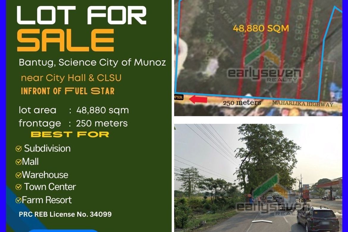 Land for Sale in Bantug, Muñoz, Nueva Ecija