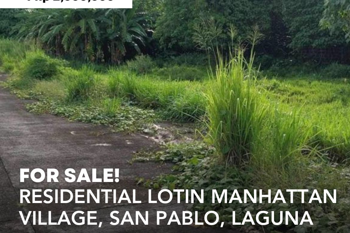 Land for Sale in Barangay II-C, San Pablo, Laguna